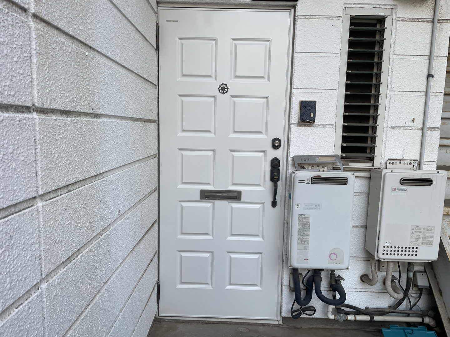 東京都練馬区_玄関扉塗装_施工後