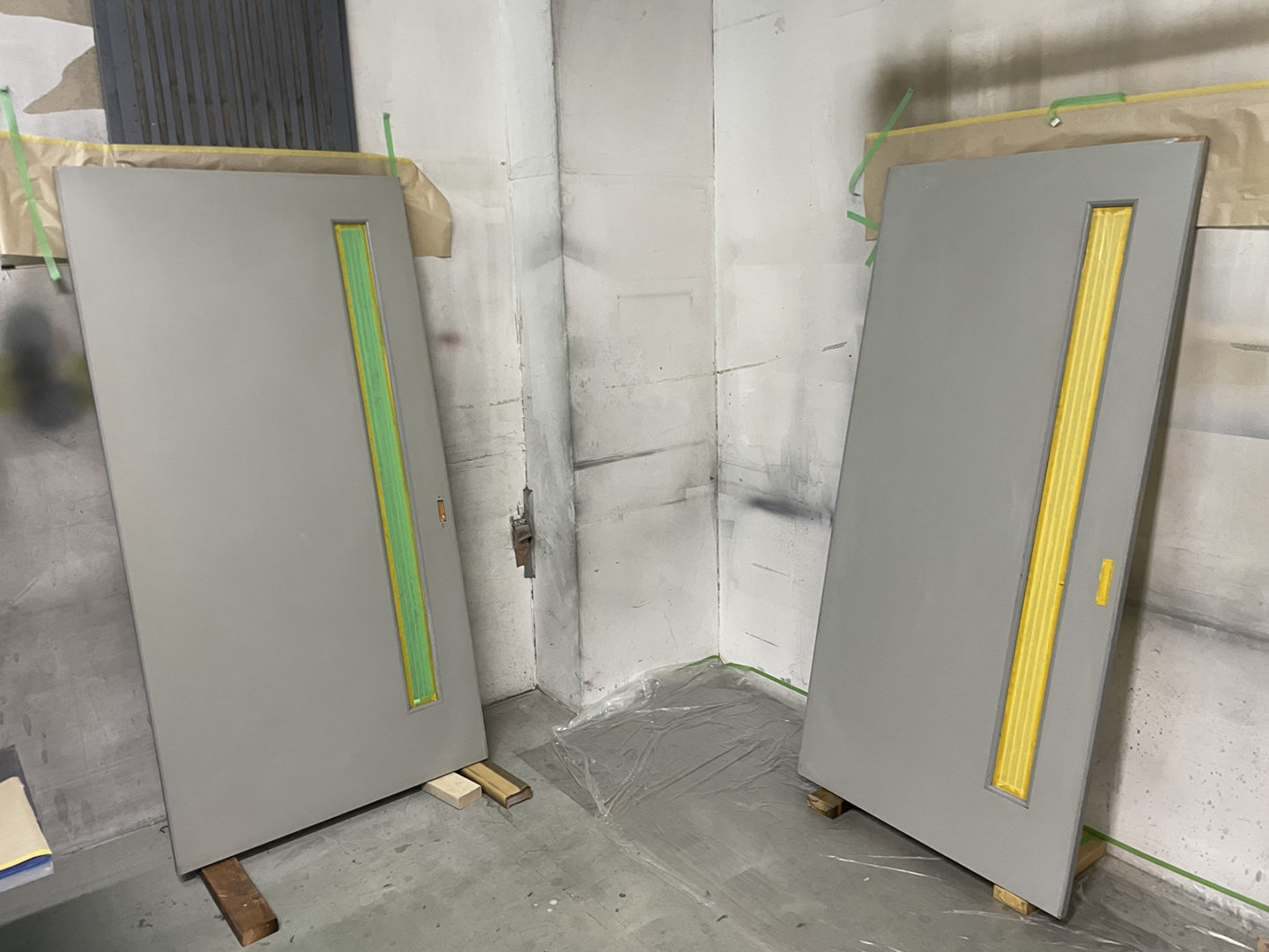 東京都練馬区_建具預かり塗装_施工前