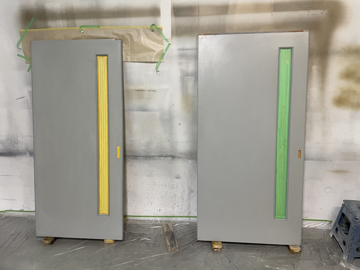 東京都練馬区_建具預かり塗装_施工前